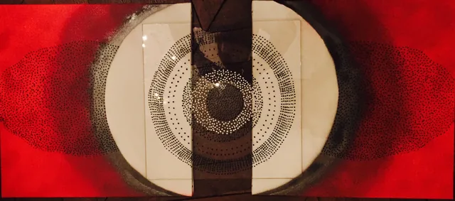 Reproduction de « Coalescence - inspiration aborigène d'Australie », Layticia Audibert