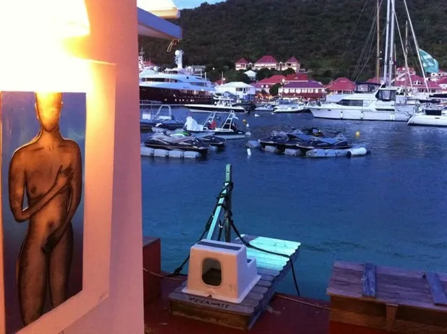Photographie d’archive : Exposition à Saint-Barthélemy