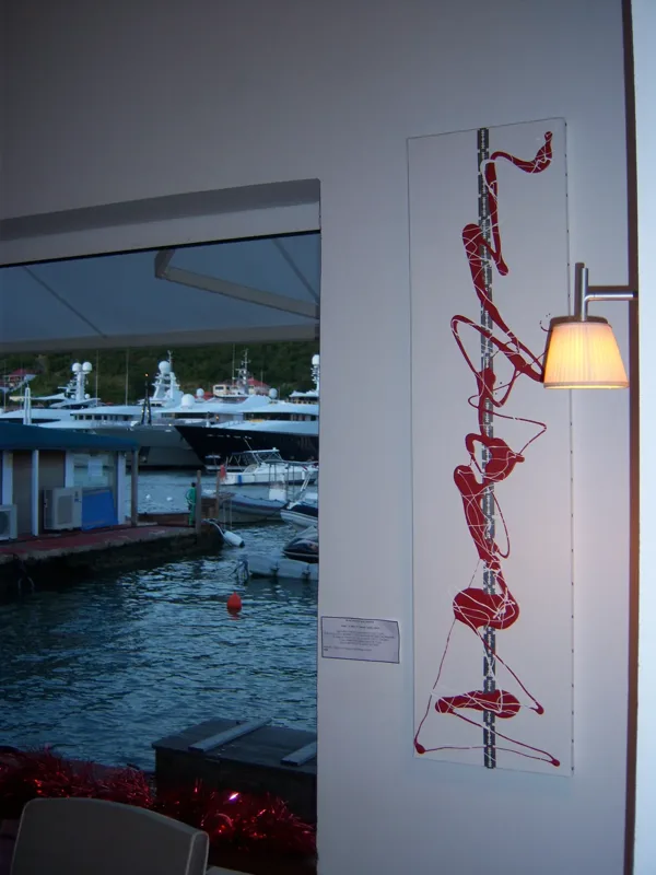 Photographie d’archive : Exposition à Saint-Barthélemy