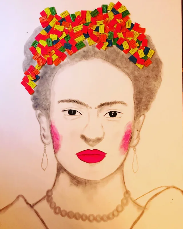 Œuvre « Being Frida », Layticia Audibert