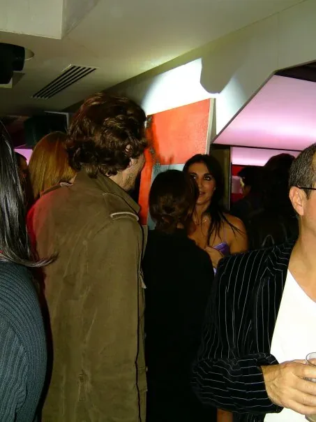 Photographie d’archive : Vernissage au Cab 9 oct 2008